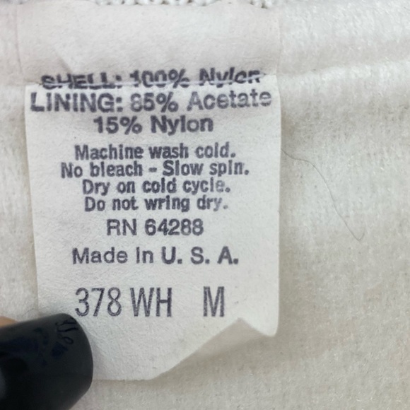 Vintage Police Bomber Jacket with Patches White Size Mens Medium - Picture 5 of 7